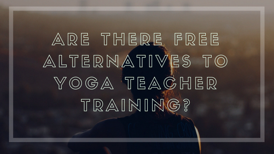 free altneratives yoga teacher training